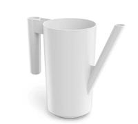 B2C Plastic Plant Watering Can Jug Indoor 2L For Houseplant Lightweight Matt Modern White