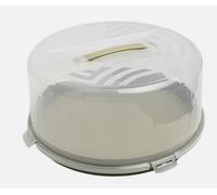 B2C Plastic Round Cake Box Carrier Container Brithday Party Baking Cupcakes Storage