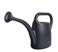 B2C Plastic Watering Can Lightweight Garden Indoor Outdoor Garden Plants Anthracite 1.8L