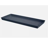 B2C Pot Rectangle Drip Trays Indoor Outdoor Plant Saucer Plastic Tray Saucers Anthracite 36Cm X 14.8Cm