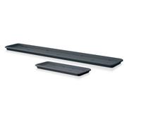 B2C Pot Rectangle Drip Trays Indoor Outdoor Plant Saucer Plastic Tray Saucers Anthracite 56.7Cm X 15.5Cm