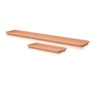 B2C Pot Rectangle Drip Trays Indoor Outdoor Plant Saucer Plastic Tray Saucers Terracotta 77.3Cm X 15.5Cm