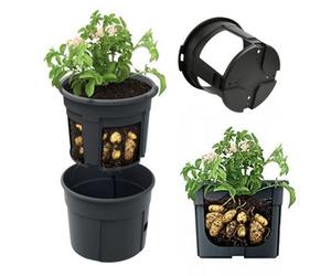 B2C Potato Grower Vegetable Pot Planter Growing Grow Home Garden Balcony 28L 4 Pack