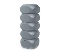 B2C Rainwater Tank,water Butt Garden Large Plastic Inc Connection Kit Grey 1000L