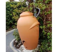 B2C Rainwater Tank Water Butt Plastic Container Garden Storage Barrel 360 L Brick