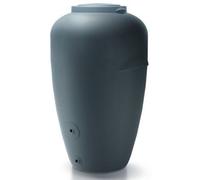 B2C Rainwater Tank Water Butt Plastic Container With Connection Kit Grey 440L