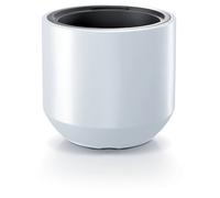 B2C Round Plant Pot Elegant Large Flower Indoor Outdoor Garden Planters Heos 36L White