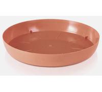 B2C Round Plastic Water Plant Pot Saucer Trays Terracotta Anthracite Weather-Resistant12 sizes 8-51cm (Terracotta, 27cm ⌀)