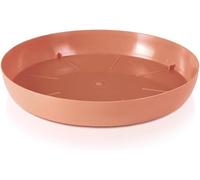 B2C Round Plastic Water Plant Pot Saucer Trays Terracotta Anthracite Weather-Resistant12 sizes 8-51cm (Terracotta, 16cm ⌀)
