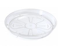 B2C Round Transparent Plastic Plant Pot Saucers Water Trays 21Cm