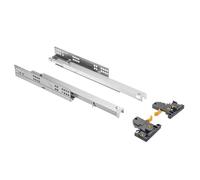 B2C Soft Close Drawer Runners 3D Invisible Concealed undermount Slides Full Extension Quiet & Smooth Operation Cabinet Hardware Kitchen Drawer (450mm)