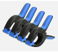 B2C Spring Clamp Heavy Duty 165mm 60mm Jaw Grip Clips Strong Set Plastic Quick Hold 4 Pack