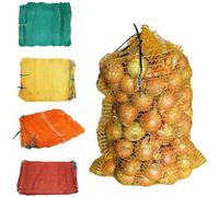 B2C Strong Net Woven Sacks Wood Log Logs Kindling Vegetables Mesh Bags 45Cm X 60Cm Green 1 Pack