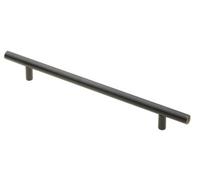 B2C T Bar Reling Pull Handle Cabinet Furniture Antique Copper Kitchen Diy Steel 224mm Hole Centre