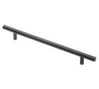 B2C T Bar Reling Pull Handle Cabinet Furniture Antique Copper Kitchen Diy Steel 256mm Hole Centre