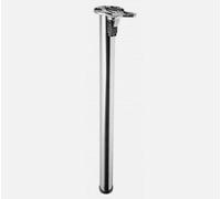 B2C Table Folding Leg Breakfast Bar Worktop Support Kitchen Round 710mm Brushed Steel 71Cm