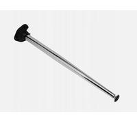 B2C Table Leg Breakfast Bar Worktop Support Kitchen Round 710mm Oblique Chrome