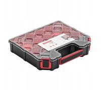 B2C Tager DIY Storage Organiser Tool Box, Small | Compartment Parts, Screws Carry Case, Workshop Garage Home