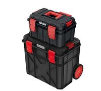 B2C Tool Box Storage Set Trolley + Chest Portable Tool Organizer Modular On Wheels