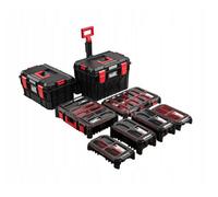 B2C Tough Modular System Mobile Workshop Tool Storage Box Wheels Organiser 8 Pcs Set