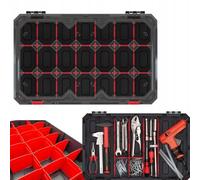 B2C Tough Organiser Storage Case Parts Carry Tool Box Screws Craft Mobil Fishing Large With Dividers