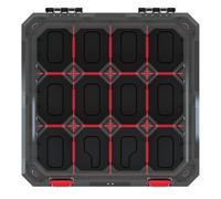 B2C Tough Organiser Storage Case Parts Carry Tool Box Screws Craft Mobil Fishing Medium With Dividers