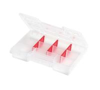 B2C Transparent Box Organiser Crafts Fishing Case Small Parts DIY Screws Nails Diveders Storage Closing Home Office Work Arts (Style 3)