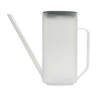 B2C Transparent Plant Watering Can 1.6L Long Spout Indoor House Plants Clear Plastic