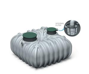B2C Underground Water Storage Tank Rainwater Harvesting Landscaping Drainage System 5000L