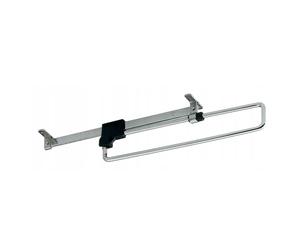 B2C Wardrobe Pull Out Clothes Hanger Rail/Extending Rail/Storage Organiser Complete kit Garment Bracket Closet Accessory Metal (250mm)