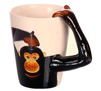 b2see 3D Ceramic Mug Cup With Themed Picture Monkey