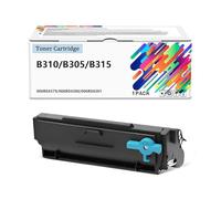 B305/B315/B310 Black Toner Cartridge 006R04376 006R04377 006R04378 Toner Cartridge Replacement For Xerox B305 B310 B315 Printers(No Chip),Black-8000 pages