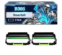 B305 Drum Unit Compatible for Xerox B305 B310 B315 Printers, With Chip Large Capacity 40000 Pages (2-Pack Black)