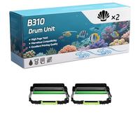 B310 Drum Unit Compatible for Xerox B305V_DNI B310V_DNI B315V_DNI Printers, High-Definition Printing Effect with Chip, 50000 Pages (2-Pack Black)