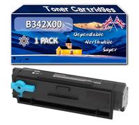 B342X00 Toner Cartridges Compatible for Lexmark B3340dw B3442dw MB3400 Series MB3442adw MB3442i Printers, High-Definition Printing Effect with Chip, 6000 Pages (1 Pack Black)