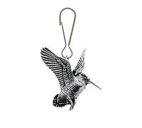B39 Rising Woodcock Made From Fine English Pewter On a Zip Puller For Coats , Bags ETC Posted By CreatedByJake