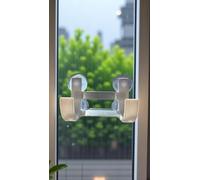 B3D Creative Speaker Suction Mount Bracket - compatible with a JBL Flip 6 7 and Essential 2, Accessory Holder (White)