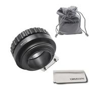 B4 (2/3")-FX Adapter,B4 (2/3") Lens to FX Mount Camera:X-A1,X-A2,X-A3,X-A10,X-M1X-E1,X-E2,X-E2S,X-T1,X-T2,X-T10,X-T20,X-Pro1,X-Pro2,X100F,X100T,X70,X30,XQ2+with Tripod+Lens Cleaning Cloth