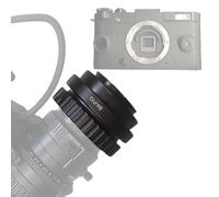 B4-P/Q Lens Adapter Compatible with B4 2/3" Broadcast Grade Mount Lens & for P/Q PQ Q10, Q7.Camera.with Tripod Mount