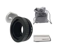 B4 to EOS M Lens Mount Adapter Compatible with for FX B4 2/3" Lens to EOS M (EF-M) Mount Camera Body EF-M,M2,M3,M5,M6,M10,M50,M100 M200, M50 II,M6 II+with Tripod+Lens Cleaning Cloth