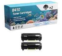 B410 Toner Cartridges Compatible for Xerox VersaLink B410DN B415DN Printers, High-Definition Printing Effect with Chip, 24000 Pages (2-Pack Black)