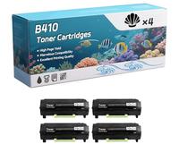 B410 Toner Cartridges Compatible for Xerox VersaLink B410DN B415DN Printers, High-Definition Printing Effect with Chip, 24000 Pages (4 Pack Black)