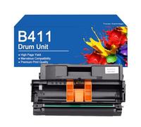 B411 Drum Unrt Replacement for OKI B411dn B412dn B431dn B432dn B512dn MB471w Printer, High Yield 15000 Pages,B411-1Set