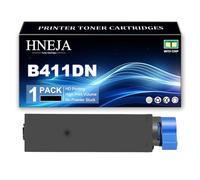 B411DN Toner Cartridge, Compatible 44574702 Toner Cartridges for Oki B411D B411DN B431D B431DN MB461 MB471 MB471w MB491 Printer,Black-1 Pack