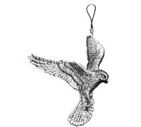 B46 Kestrel English Pewter Emblem Mobile Phone Charm, 4cm Cord, Gift Packed