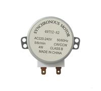 B46E13AC1201616，Microwave Oven Repair Parts，Microwave Oven Turntable Synchronous Motor ，Universal Microwave Turntable Motor