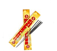 B4E 25cm Large Classic Golden Indoor Sparklers | For Adult and Children | For Birthdays, Weddings, Halloween, Bonfire Night, Christmas and New Year for Indoor Use(120 Sparklers)