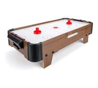 B4E 28 Inch Table Top Air Hockey Game Tabletop For Adults Runs On 8 X Aa Batteries Game With 2 Paddles & 2 Pucks Wooden Portable