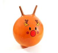 B4E Animal Space Hopper for Children, 40cm - Assorted Designs (Reindeer)