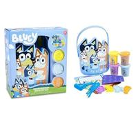 B4E Bluey Dough Activity Collection | Kids Arts and Crafts Activity Bucket and Dough Playset | Creative Toy for Children